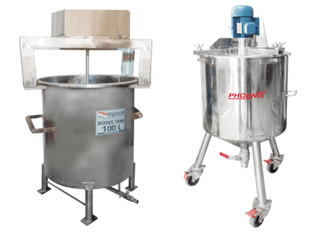 100 L Mixing Tank with Heater and Temperature Controller