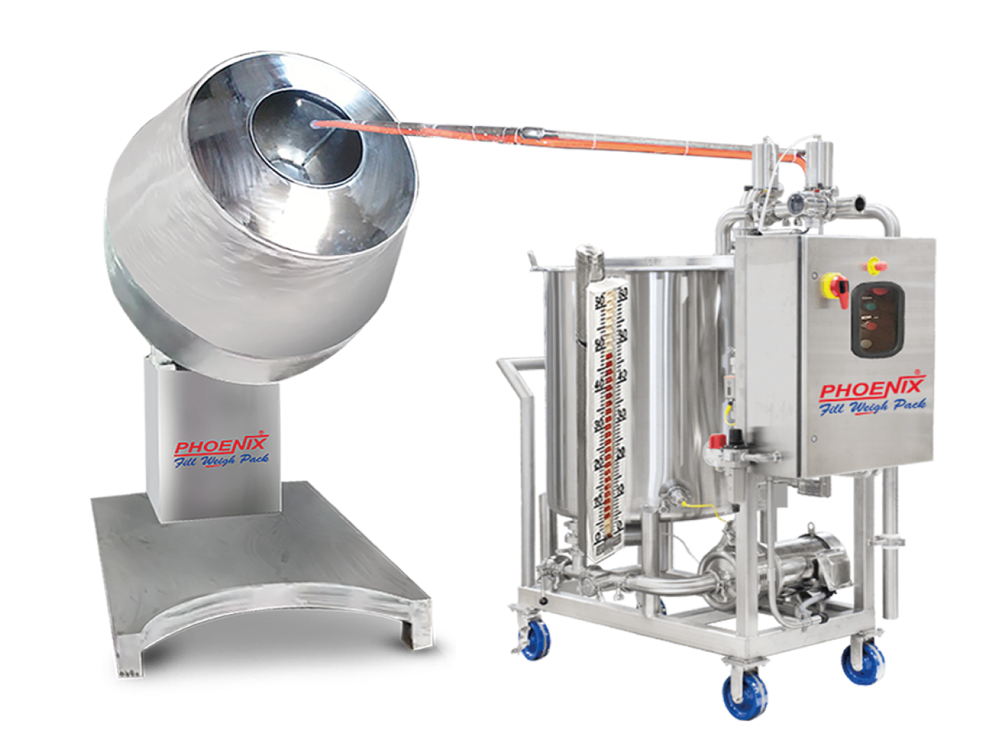 Flavoring Machine with Tilting & Rotary Blender
