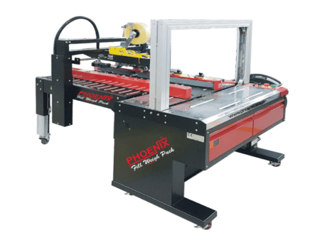 Fully Automatic Carton Sealer with Strapping Machine