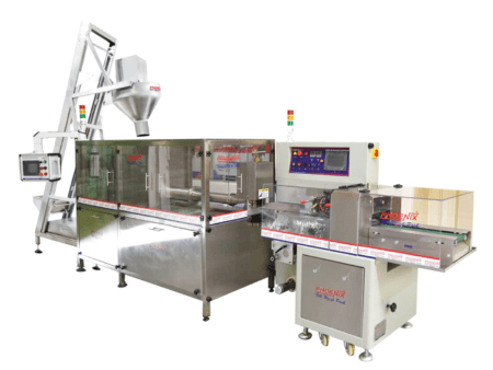 Molasses Dosing and Flow Wraping Machine