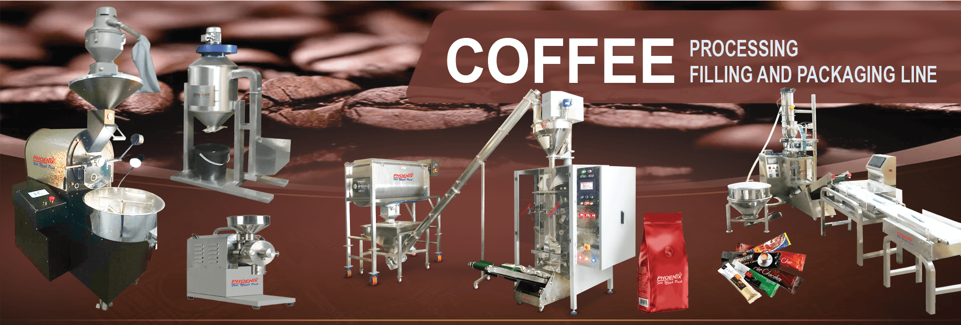 Coffee Processing and Packing Line