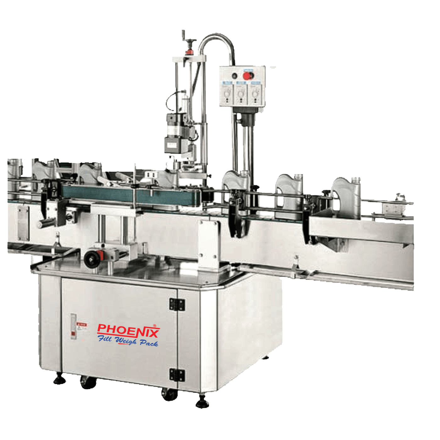 Automatic Pick & Place Capping Machine