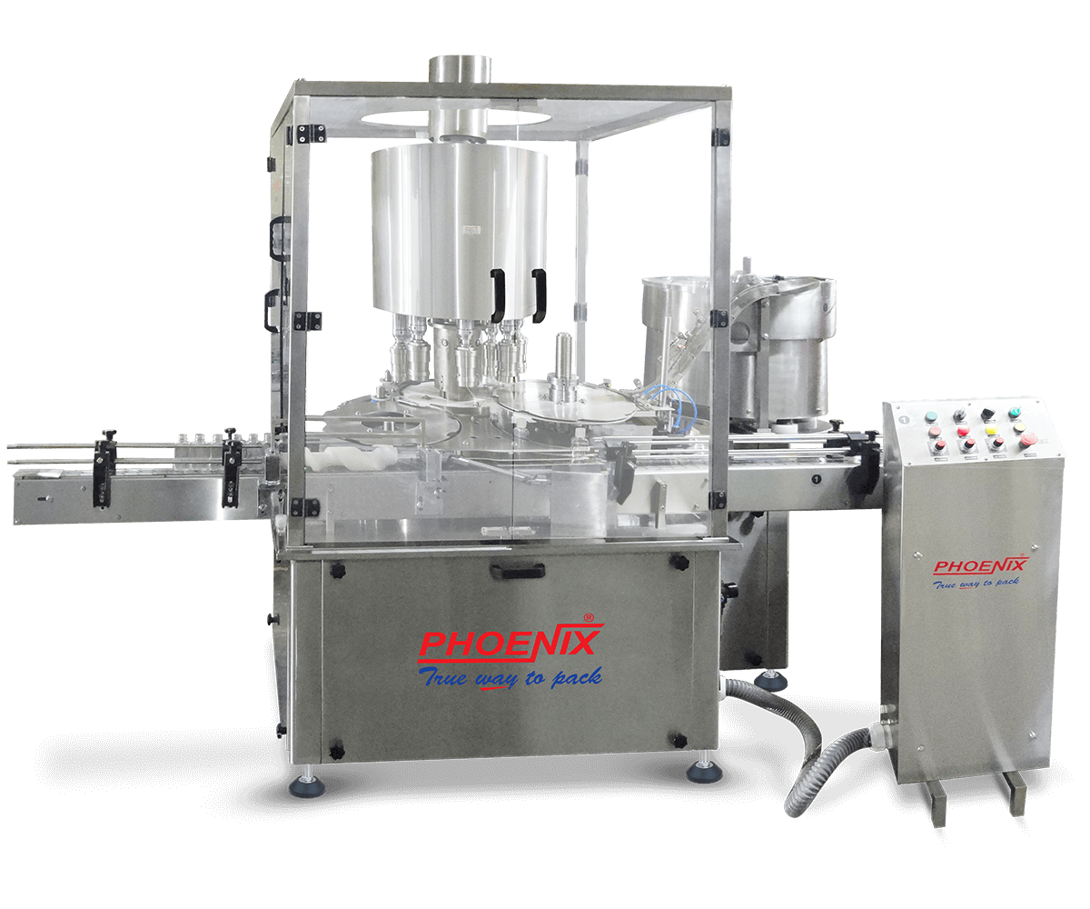 Automatic Rotary Capping Machine with Vibrator