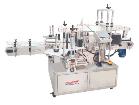 DOUBLE SIDE + ROUND BOTTLE LABELING MACHINE
