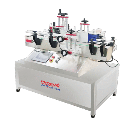 ROUND BOTTLE LABELING MACHINE