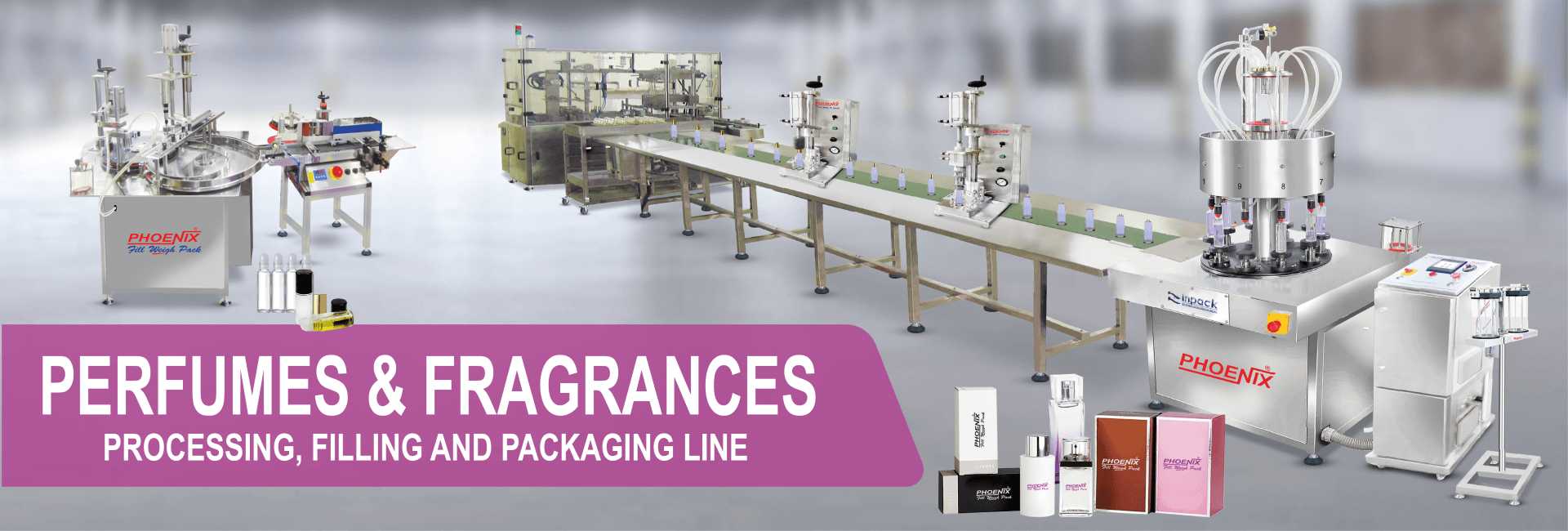 Perfume Filling & Packaging Line