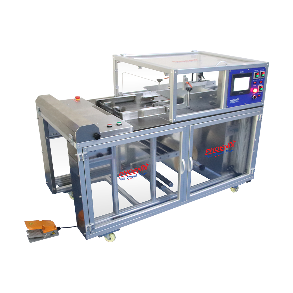 SEMI AUTOMATIC OVERWRAPPING MACHINE